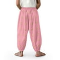 thumbnail image 5 of DISNIMO Pink Guinea Pig Bloomers Pants for Girls Bloomer Harem Pants Girls 3-7 Long Pants Kids Girls Sweatpants Loose Leg Yoga Pants for Girls Casual Joggers for Kids Beach Pants Harem Bloomers, 5 of 7