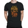 thumbnail image 2 of Slay the Day Motivational Art Men's T-shirt, 2 of 3