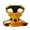 Orange, variant on No Pull Dog Harness Front Clip Heavy Duty Reflective Easy Control Handle for Large Dog Walking(Orange,L)