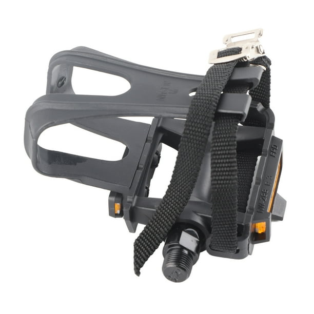 Platform Pedals Plastic Toe Clips Bicycle Bike Pedals Toe Clips