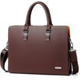 thumbnail image 1 of FSD.WG] Bolso de Negocios Maletín de Cuero Bolso de Negocios Laptop para Hombre, 1 of 10