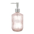 thumbnail image 1 of Dispensador de Jabón de Grano de Bambú de Fondo Redondo Único Bargains 13.53oz Rosa Tono Plateado, 1 of 1