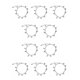 thumbnail image 3 of Sonducket Tobillera en capas de tobillo resistente universal Campana con diamantes de imitación Colgantes Colgantes Accesorio de moda Cadenas de Type1 NO1 Sonducket CBP200199, 3 of 4