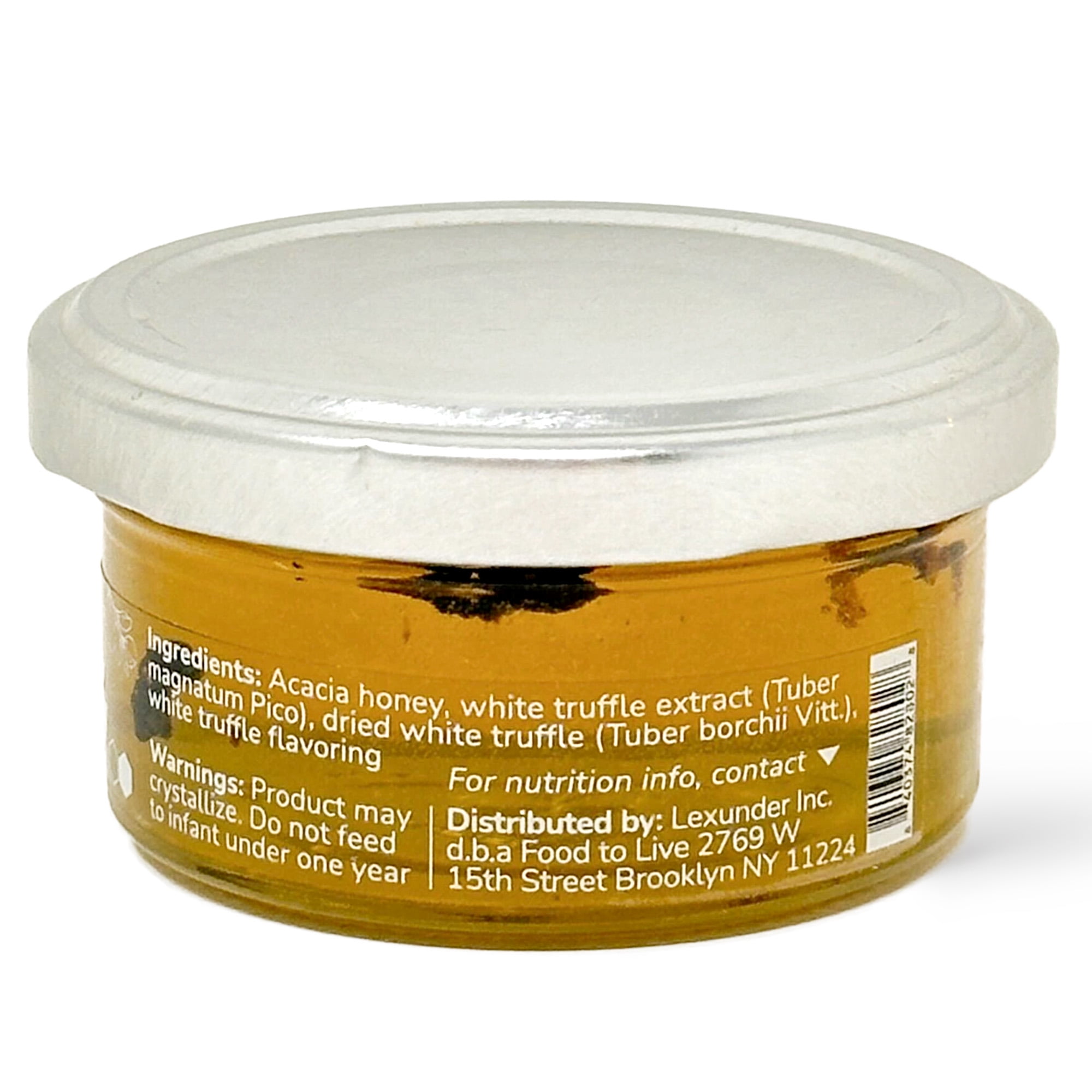 White Truffle Acacia Honey, 70gr – Perfect Pairing for Cheese (Pack of 4) - by Food To Live