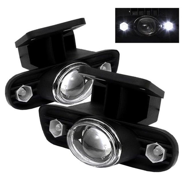 Projector LED Fog Lights for Gmc Sierra 1500 & 2500 1999-2002 - White
