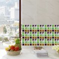 thumbnail image 2 of Grid Pattern Removable Tile Sticker, Wall Decal, Home Decor Stairs For Kitchen Splashback Bathroom, 2 of 8