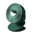 thumbnail image 1 of USB Fan Portable Fan Mini Fan Desk Fan Clip Fan USB Charging Fan with Nightlight Three-speed Fan, 1 of 7