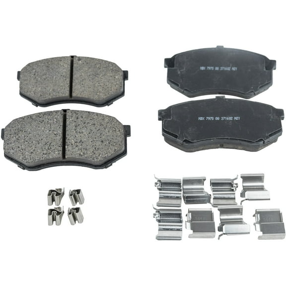 Brake Pad Set Compatible with 1995-2004 Toyota Tacoma 1990-1995 Mitsubishi Fuso FE Front