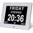 thumbnail image 1 of Dementia Clock Alzheimers Clock Large Digital Calendar Clock For Seniors,clock With Day And Date F(7 Inches) (WS), 1 of 4
