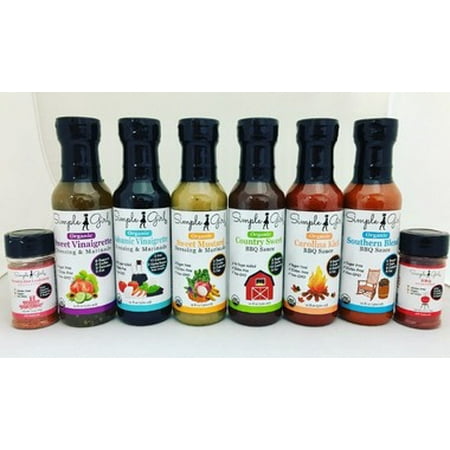- NEW Simple Girl Sugar Free Low-Sugar Organic Deluxe Gourmet Set (Diet Safe, Gluten Free, Non GMO, 0 Fat, Low Carbs, Low Calories, Diabetic Friendly)