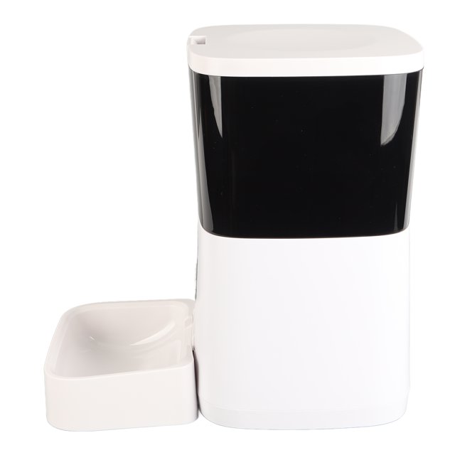 Alimentador Automático ANGGREK para Mascotas Control de Voz Capacidad de 7L Dispensador Inteligente de Alimentos Secos