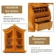 thumbnail image 3 of Miniature Book Shelf Dollhouse Furniture Tiny House Bookshelf Small Furniture Toy(1:12 Scale), 3 of 3