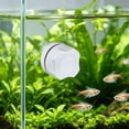 thumbnail image 1 of ZZkhGO Mini Magnetic Fish Tank Brush, Strong Magnet Glass Cleaning Tool with No Dead Angle, 2-in-1 Scraper Pad for Aquarium Desktop Rimless Tank, White, 1 of 6