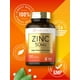 thumbnail image 5 of Suplemento Carlyle Zinc 50 mg de gluconato de zinc 300 tabletas, 5 of 7