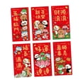 thumbnail image 2 of 6 sobres rojos BLESIY Hongbao 17 cm x 9 cm, 2 of 8