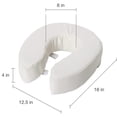 thumbnail image 3 of Cojín para asiento de inodoro DMI vinilo espuma 10 cm, 3 of 7