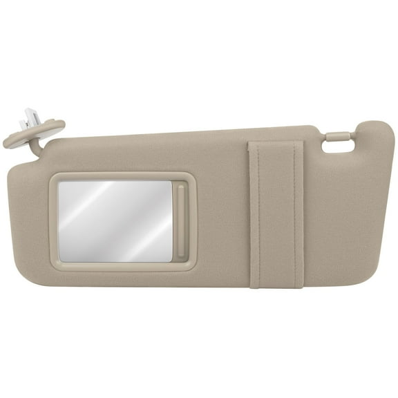 ECCPP Beige Sun Visor Left Driver Side fit for 2009 2010 2011 2012 2013 2014 2015 2016 for Toyota Venza Sport Utility 4-Door Automobile Windshield Visor with Sunroof