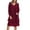 wine, variant on Women‘s Fashion Two Pieces Charming Lace Knee Length Evening Gowns Dresses Party Dresses for Mother of The Bride Dresses