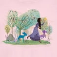 thumbnail image 2 of Junior's Disney Wish Asha Nature Scene  T-Shirt - Light Pink - Medium, 2 of 3