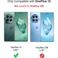 thumbnail image 2 of Case for OnePlus 12, Clear Cover with Reinforced Corner Bumper Slim Fit Shockproof Flexible TPU Case for OnePlus 12 - Transparent, 2 of 7