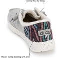 thumbnail image 7 of Hey Dude Women's Wendy Funk Wool Grey Size 8 | Women’s Shoes | Women’s Lace Up Loafers | Comfortable & Light-Weight, 7 of 7