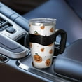 thumbnail image 5 of 40oz Tumbler,Classic Halloween Pumpkins Pattern Insulated Tumblers with Removable Handle,Stainless Steel Double Vacuum Coffee Tumbler Cup with Straw for Home,Office,Travel,Party, 5 of 5