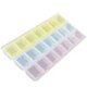 thumbnail image 2 of Caja de almacenamiento Likrtyny para decoración de uñas 21/35 rejillas embutido en tela, 2 of 8