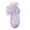 Purple, variant on Toddler Girl Ruffle Ankle Socks Double Lace Frilly Socks For Dress Outfits