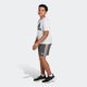 thumbnail image 4 of Pantalones cortos adidas Classic de 3 rayas para niños, color gris, talla S (8 Plus), 4 of 6