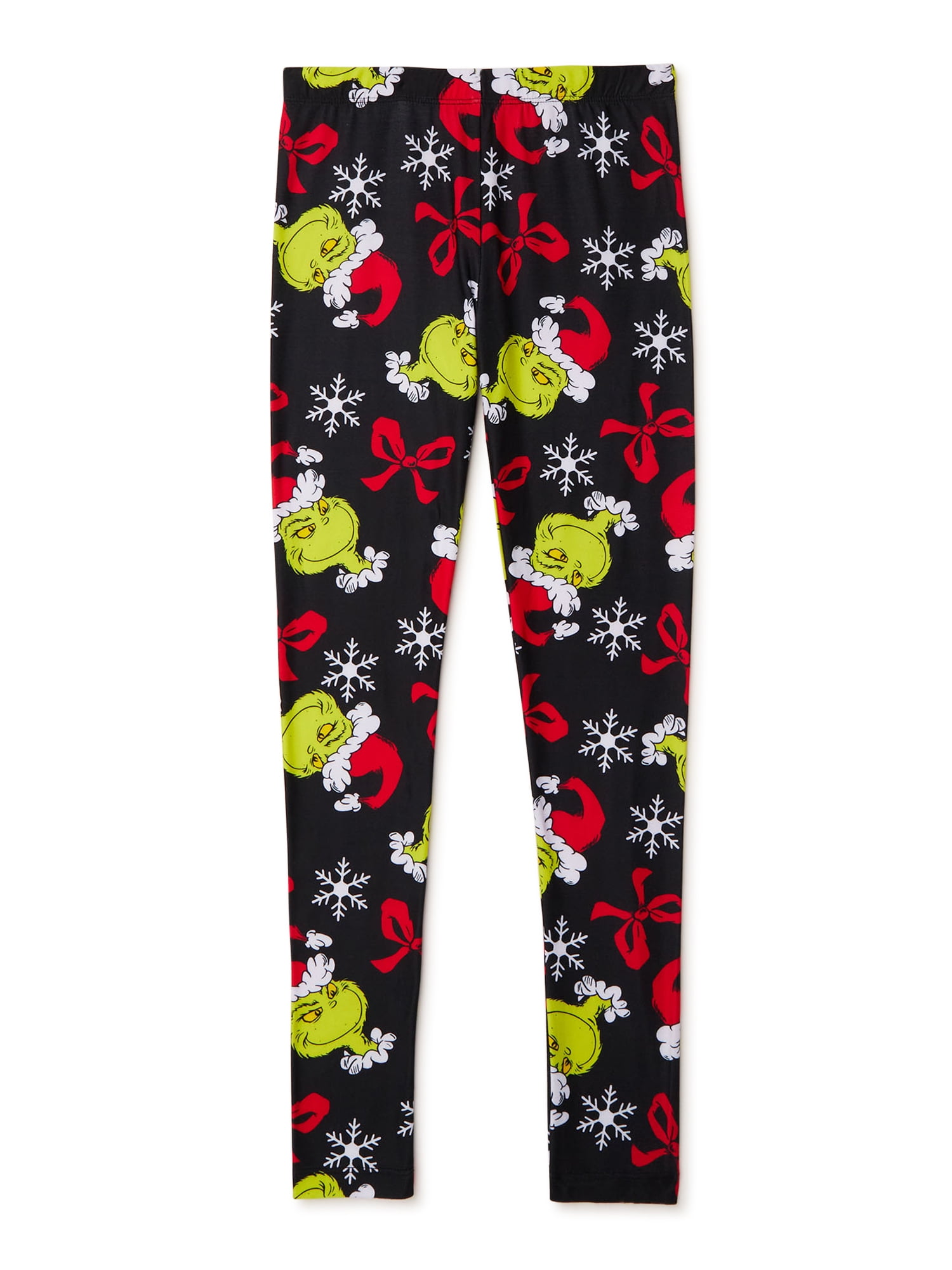 Dr. Suess’ The Grinch Girls’ Leggings, Sizes 416