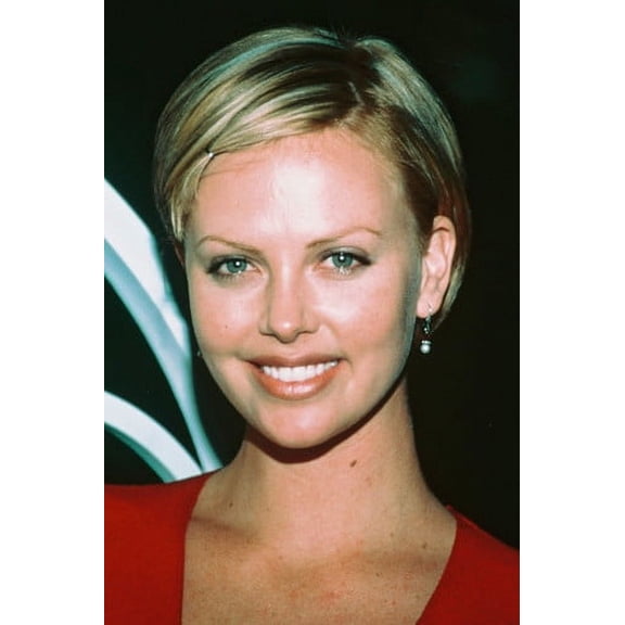 Charlize Theron 24x36 Poster smiling portrait
