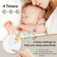 thumbnail image 2 of LANFENG Portable White Noise Sound Machine with 10 Soothing Sounds for Sleeping Adults and Babies Perfect for Travel and Office Use, 2 of 7