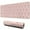 Pink Cow Flower, variant on Long Mouse Pads for Desk,Pink Cow Flower Pattern Desk Mats on Top Of Desks, Desk Mouse Pad Extra Large with 3mm Non-Slip Base and Stitched Edge for Gaming,Office,Work,Home 31.5"x11.8"