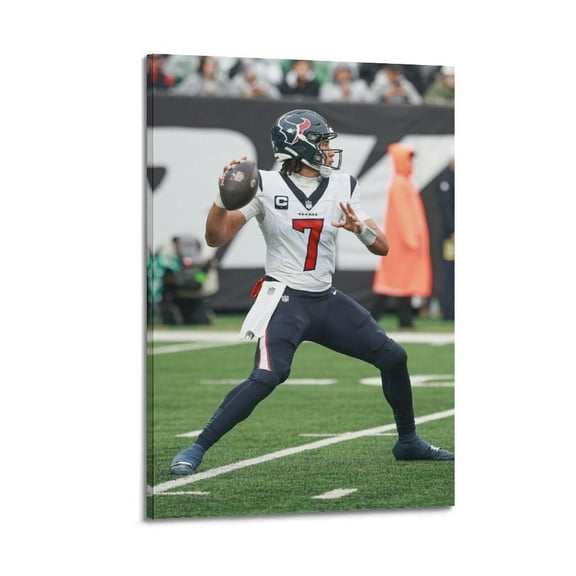 CJ Stroud Rugby Player Outstanding Poster Poster Album Cover Posters for Bedroom Wall Art Canvas Posters Music Album Cover Poster