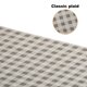 thumbnail image 5 of Uxcell 200pcs Square Checkered Wax Paper Sheets 8.66" x 8.66" para papel de hornear sándwich, marrón, 5 of 7