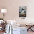 thumbnail image 6 of 12x18 inch Oil Painting&nbsp;Wall Art Poster White Apparition In The Rice Field,Farmhouse Yard,Cafes,Nursery Wall Paintings Decor,Fun Holiday Decorations Prints,Modern Art Apparition Canvas Decor, 6 of 6