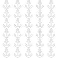 thumbnail image 2 of VWAQ Sailor Anchor Wall Stickers - Nautical Anchor Wall Decals - 30 Pack VWAQ (White), 2 of 2
