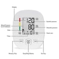 thumbnail image 2 of Professional Upper Arm Blood Pressure Monitor,Large,22-42cm,290Memory, 2 of 5