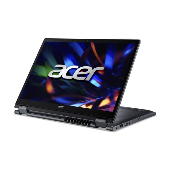 Acer TravelMate P4 Spin 14 TMP414RN-53 - Flip design - Intel Core i5 - 1335U / up to 4.6 GHz - Win 11 Pro Education - Intel Iris Xe Graphics - 16 GB RAM - 512 GB SSD - 14" IPS touchscreen 1920 x 1200 - Gigabit Ethernet - Wi-Fi 6E, Bluetooth - slate blue - kbd: US Intl