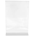thumbnail image 1 of Miangastore Restaurant Sign Stand Transparent 1Pcs 11.67X8.25X1.57in, 1 of 8