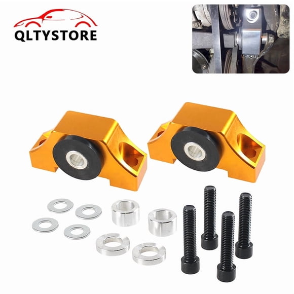 Engine Billet Motor Torque Mount Bracket Kit for Honda for Civic EK EG 88-00 Gold