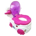 thumbnail image 2 of Baño Entrenador Bacinica Angelin Baby  Elefante con sonido, con dispensador, con tapa Rosa, 2 of 6