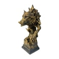 thumbnail image 3 of Escultura de Cabeza de Lobo Macarena Adorno de Mesa, 3 of 8