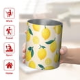 thumbnail image 5 of 12oz Coffee Tumblers Lemon Stainless Steel Vacuum Insulated Travel Tumbler Coffee Cups Mug with Lid and Straw with Cleaning Brush for Cold & Hot Drinks, 5 of 5