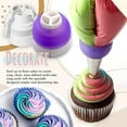 thumbnail image 4 of WREESH Color Plastics Swirl Cakes Decorating Coupler Cake Flower Pastrys Decoration, 4 of 8