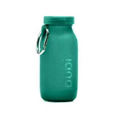 Bubi Brands  14oz & 414 ml Foldable Water Bottle Rose, Seafoam Teal