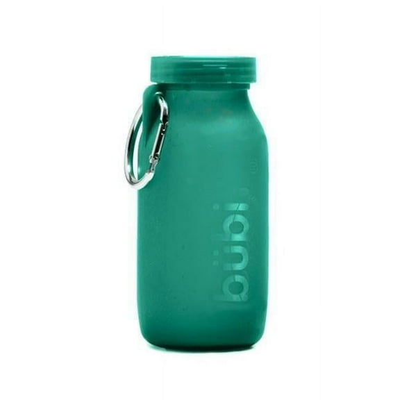 Bubi Brands  14oz & 414 ml Foldable Water Bottle Rose, Seafoam Teal