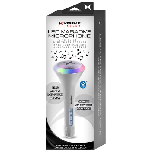 xtreme sound bluetooth karaoke microphone and speaker