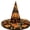 A, variant on Witch Hat for Women, Halloween Party Costume Hat, High Top Pointed Wide Brim Cone, Ideal for Dress Up and Seasonal Halloween Events G