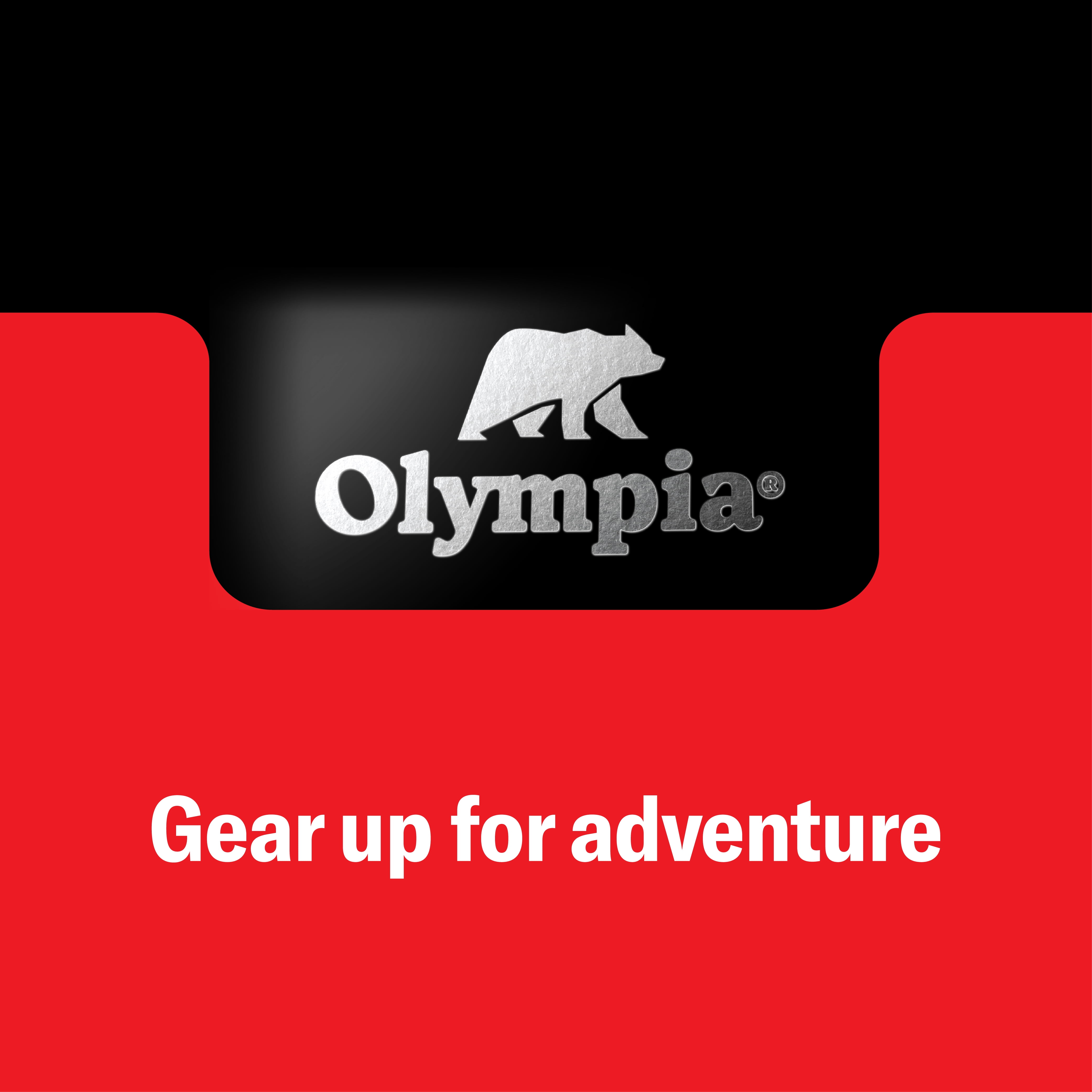 Olympia Portable Butane Camp Stove with Piezo Ignition and 7,000 BTU Output
